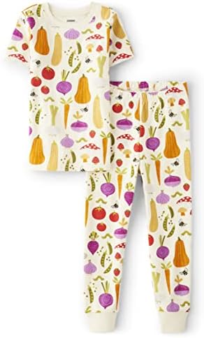 Пижамные Комплекти от памук Gymboree Gymmie с Къс Ръкав и штанами от 2 Позиции, За по-Големите Деца, За Деца
