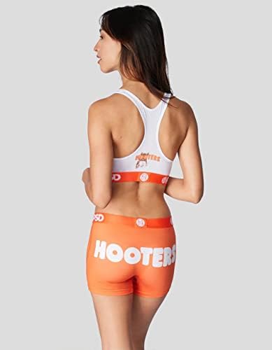 Спортен сутиен PSD Women ' s Retro Hooters Uniform, Бял, XS