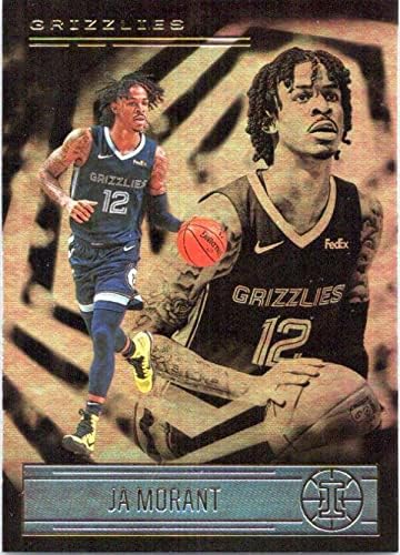 2020-21 Панини Illusions #1 Джа Морант Мемфис Гриззлиз Баскетболно търговска картичка НБА