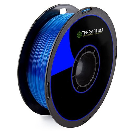 Макара Terrafilum Stratosfilum 1,0 кг от висококачествен PLA 1,75 мм синьо, опаковка по 1