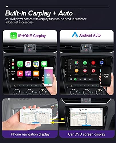 9 Android 10,0 авто радио стерео подходящ за Hyundai Sonata NF 2004-2008 Главното устройство GPS Навигация Carplay 4G WiFi, Bluetooth