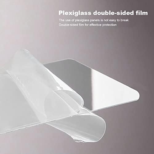 Рамка за снимки Chihutown размер 8x10 инча от пластмаса и стъкло с висока разделителна способност за десктоп или стенни закачалки, Вертикално и хоризонтално дисплея