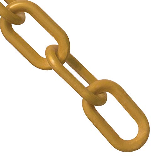Пластмасов Барьерная верига Mr. Chain, златен, диа ниво 1 инча, дължина 25 Метра (10009-25)