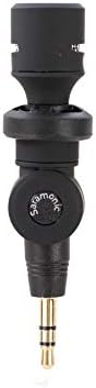 Saramonic SR-XM1 3.5 мм TRS Ненасочено микрофон за огледално-рефлексни фотоапарати, видеокамери, Saramonic CaMixer,