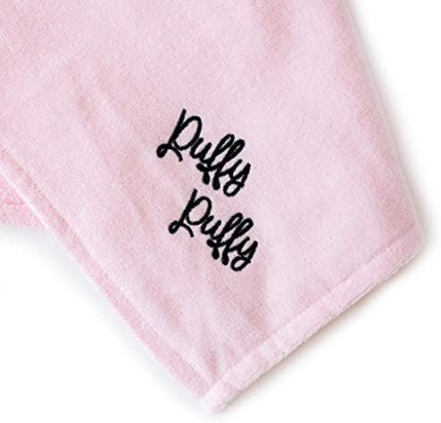 Детско кърпи за баня Milk & Moo Pink Chancin | Бебешка хавлиена кърпа с качулка от памук, като стоки от Първа Необходимост