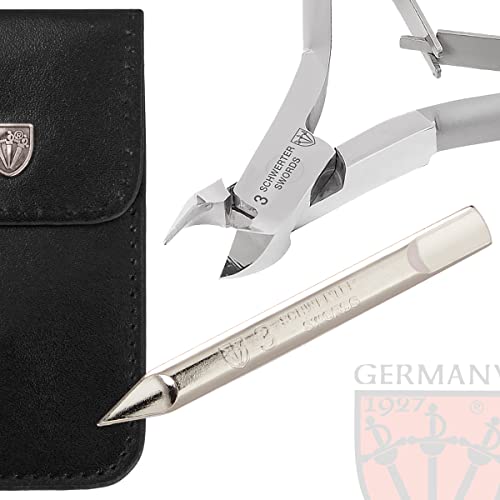 3 Swords Германия – висококачествени ножица за ОБЛЕКЧАВАНЕ на КОЖАТА с КОЖИЧКИТЕ от неръждаема стомана за маникюр и