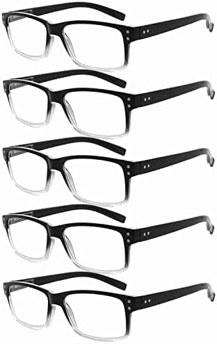 Eyekepper Спестете 10% на 5 опаковки класически очила за четене за мъже и 4 опаковки двухцветных черни прозрачни очила