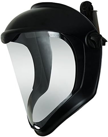 Защитна маска Uvex Bionic за лице с адаптер Hard Had и Прозрачна козирка от поликарбонат Срещу замъгляване /Hardcoat