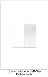 Adorne (опаковка от 4 броя) Подрулевый преминете ASPD1531W4, Половинный размер (бял)