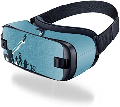Корица MightySkins е Съвместим с Samsung Gear VR () – Super Squad | Защитно, здрава и уникална Vinyl стикер | Лесно се нанася,