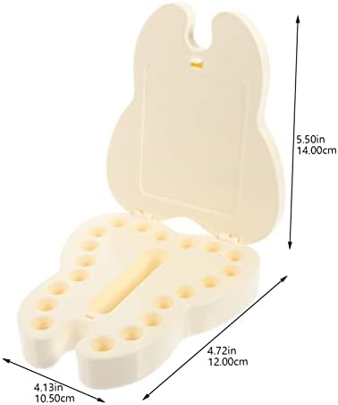 Кутия за съхранение на зъбите STOBOK Кутии на Паметта за Деца, Подаръци за Коса, Подаръци за Бебета, Кутия За Съхранение на Млечни