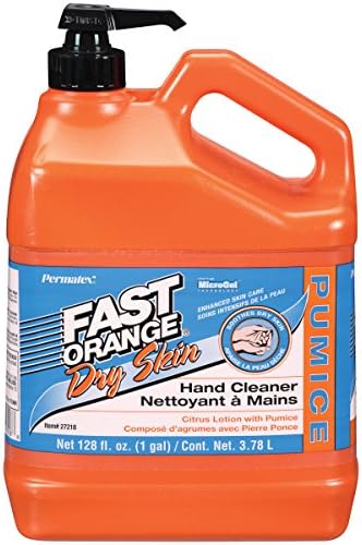 Препарат за измиване на ръцете Permatex 27218-4pk Fast Orange Dry Skin Formula, 1 Галон (опаковка от 4 броя)