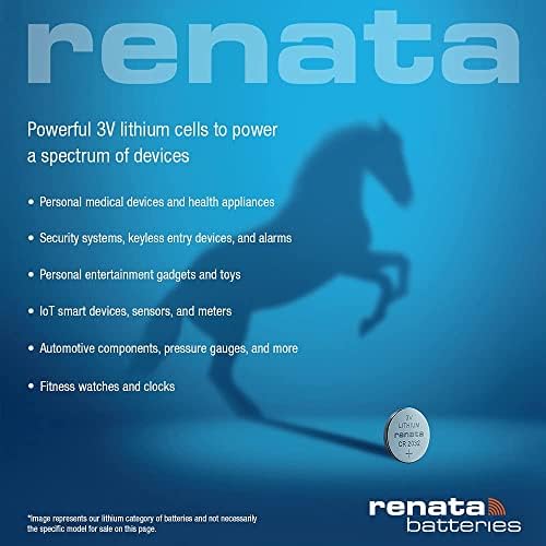 Renata Batteries CR1216 Литиева монетен елемент (5 опаковки)