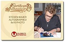 Снимка на Стивън Бауер с Белег на лицето Мани Риберы с автограф 8 × 10