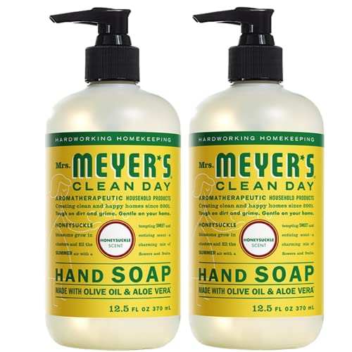Сапун за ръце MRS. MEYER'S CLEAN DAY, Течен сапун за ръце Myers – Сапун с аромат на Трудолюбие орлови нокти с Етерични