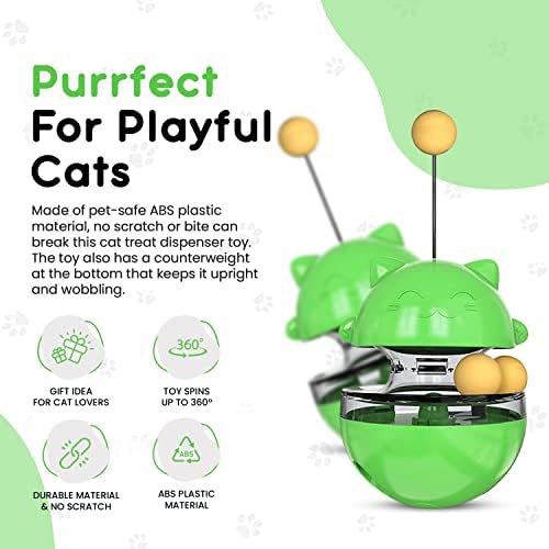 Опаковка котешки храна 4leggedCompanions - Интерактивна играчка чаша за котки и държач за лакомствата - Опаковка обогатен