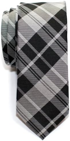 Обтягивающий Вратовръзка от Микрофибър Retreez В съвременен Стил в Клетка от Шотландки