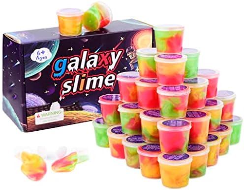 30 Опаковки Галактическата Слуз, Цветни Училищна играчка за партита за деца, Момичета и Момчета, Възрастни, Нелипкая,