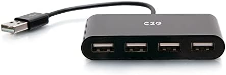 C2G 4-Портов хъб USB-A 3.0 - SuperSpeed USB 5 Gbit/s, черен (C2G54462)