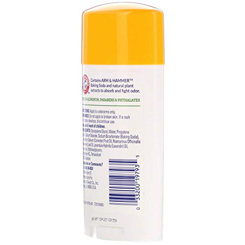 Натурален Дезодорант ARM & HAMMER Essentials Fresh 2,50 грама (опаковка от 10 броя)
