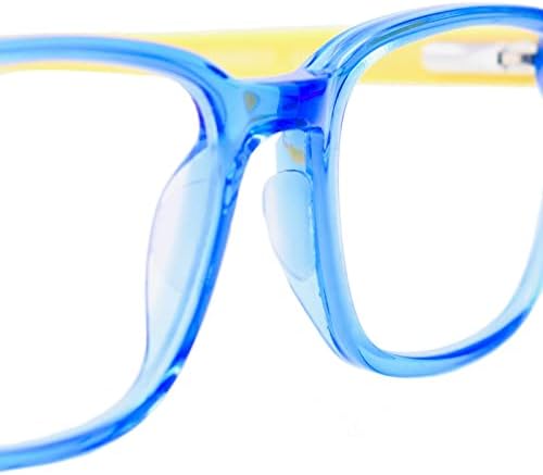 Детски нескользящие тампони за очила Setex Gecko Grip 0,6 мм (5 прозрачни двойки), произведени в САЩ, иновативни микроструктурированные