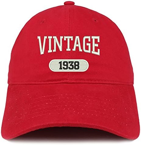 Моден магазин за дрехи Реколта 1938 бродирани 85-годишнината на почивка, от памучни тъкани шапки