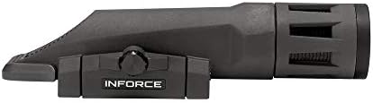 Лампа Inforce WMLx, монтирани на пистолет, 700 Лумена Gen 2, Бяла Лампа с IR подсветка, черен корпус WX-05-2