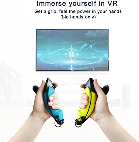 Дръжки за VR-контролер Valve Index - Луксозна двойка - KNUCKLES DUSTER Light - Ергономичен на министерството на отбраната за контролер виртуална реалност Knuckles