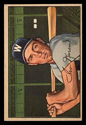 1952 Боуман 63 Rwi Норен Вашингтон Сенатърс (Бейзболна картичка) БИВШИ сенатори
