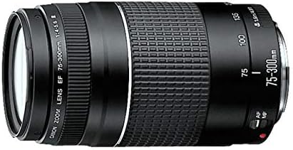 Супер телефото обектив с увеличение на Canon EF 75-300 мм f/4-5.6 III за огледално-рефлексни фотоапарати Canon