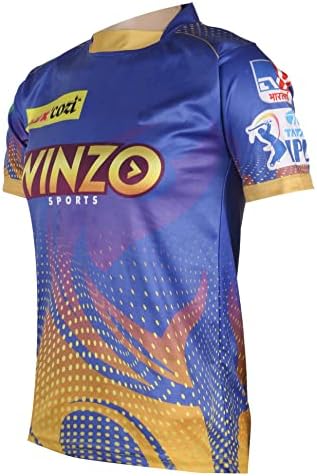 Тениска на феновете на отбора KD Cricket IPL от Джърси 2022-23 MI, CSK, RCB, KKR, RR, KXIP, SRH, GT, LSG и DC