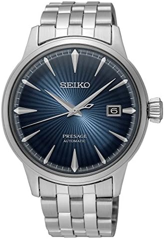 Мъжки часовник SEIKO SRPB41 Предчувствие Сребрист цвят от Неръждаема стомана с дебелина около 40.5 мм