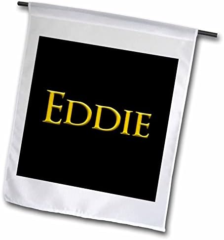 3дРоуз Еди - името на детето за класната момичета в САЩ. Подарък за окачване на жълт цвят в черно - Отметки (fl-361393-1)