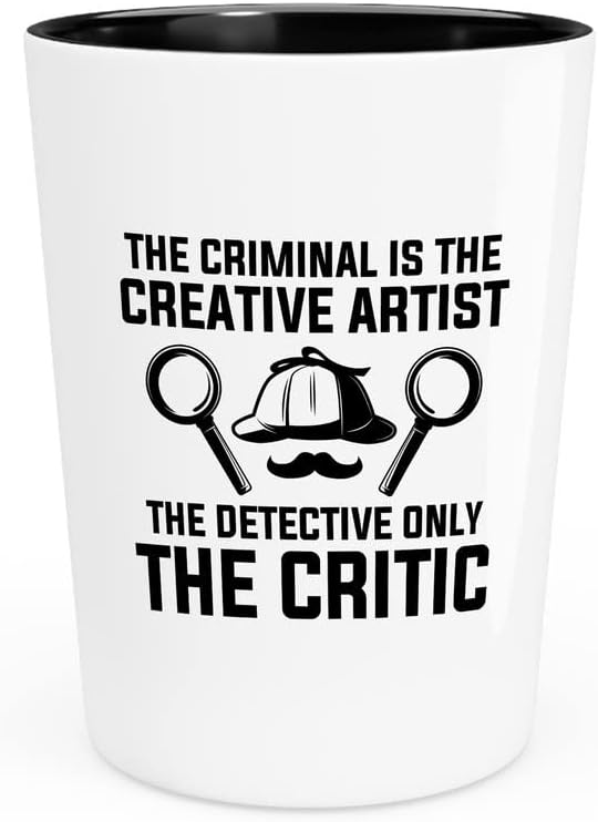 Чаша Flairy Land Detective 1,5 мл - Престъпник - творец, Частен детектив, Обществен детектив, загадъчен мъж, подарък