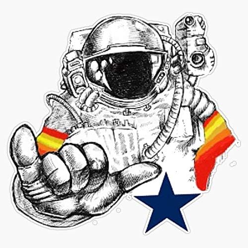 Универсален Астронаут! Стикер Стикер Стикер на Бронята 5 инча